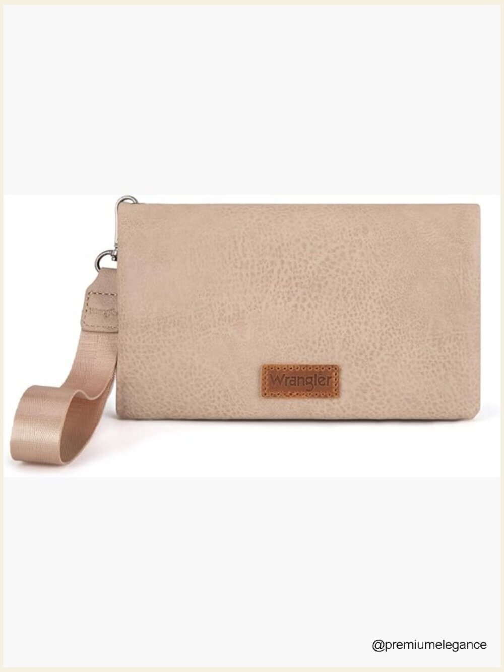 Crossbody Wallet Wristlet with RFID Blocking Bifold Clutch Credit Card Holder